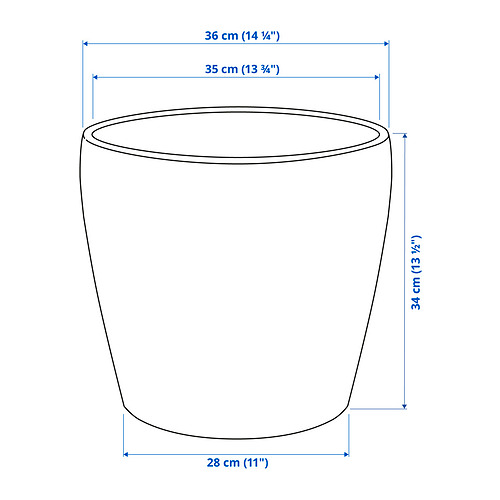 PERSILLADE plant pot