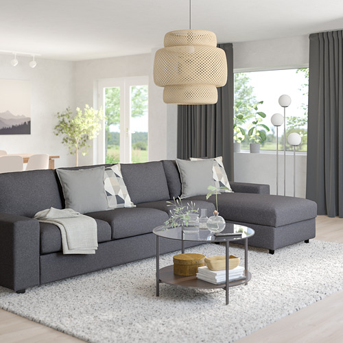 VIMLE, 4-seat sofa with chaise longue