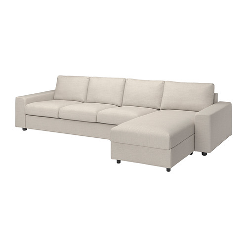 VIMLE, 4-seat sofa with chaise longue