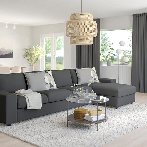 VIMLE, 4-seat sofa with chaise longue