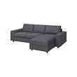 With wide armrests gunnared/medium grey