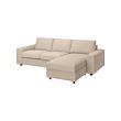With wide armrests/hallarp beige (-12.000,-)