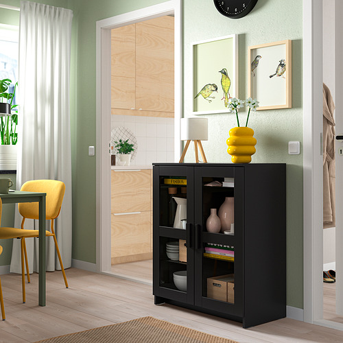 BRIMNES, cabinet with doors
