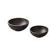 PINNLILJA serving bowl, set of 2