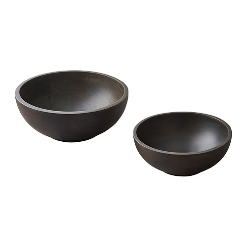 PINNLILJA, serving bowl, set of 2