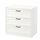 SONGESAND, chest of 4 drawers