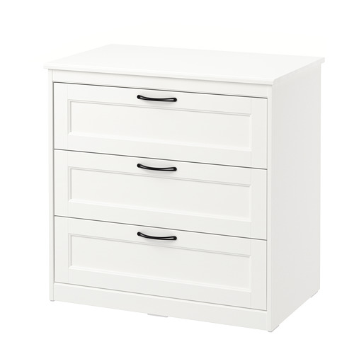 SONGESAND, chest of 3 drawers