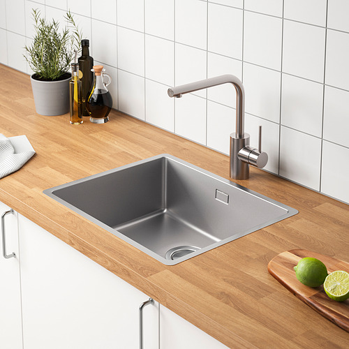 VRESJÖN, inset sink, 1 bowl