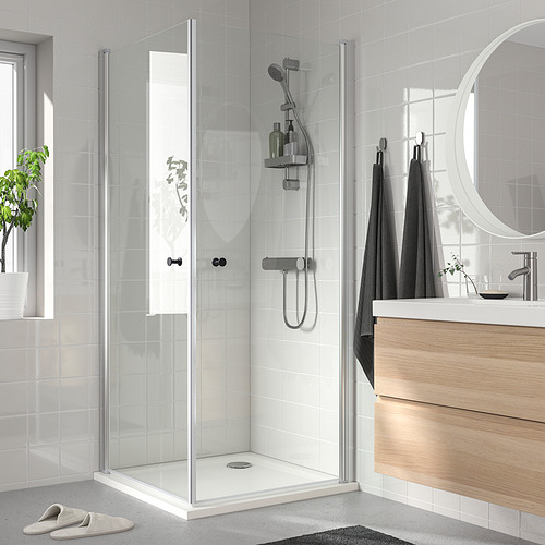 OPPEJEN/FOTINGEN, shower enclosure with 2 doors/tray