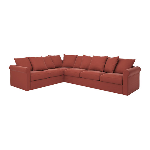 GRÖNLID, corner sofa, 5-seat