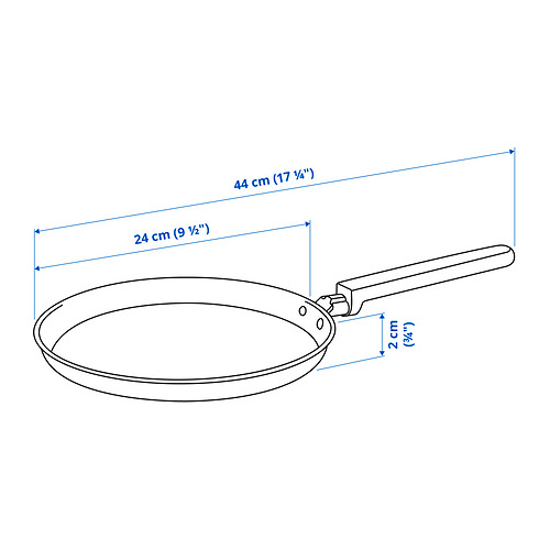 MIDDAGSMAT crepe-/pancake pan