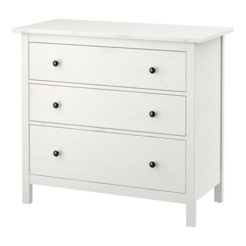 HEMNES, chest of 3 drawers