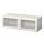 BESTÅ, shelf unit with glass doors