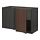 METOD, corner base cabinet with shelf