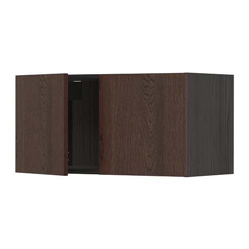 METOD wall cabinet with 2 doors