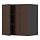 METOD, wall cabinet with shelves/2 doors