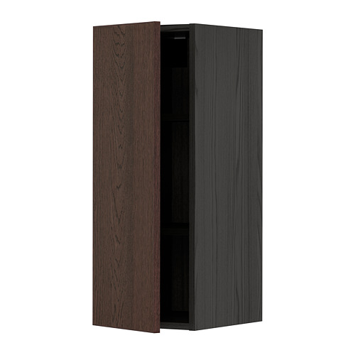 METOD wall cabinet with shelves