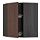 METOD, corner wall cabinet with carousel