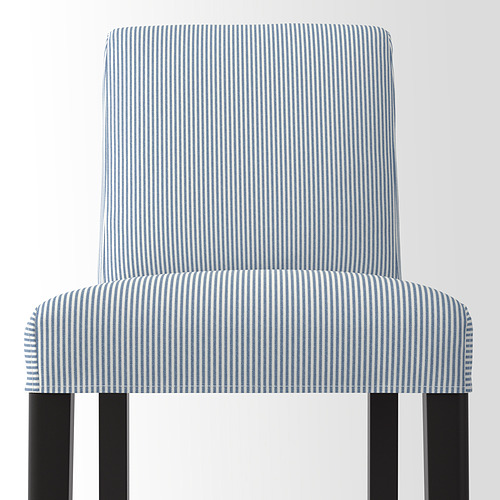 BERGMUND, bar stool with backrest