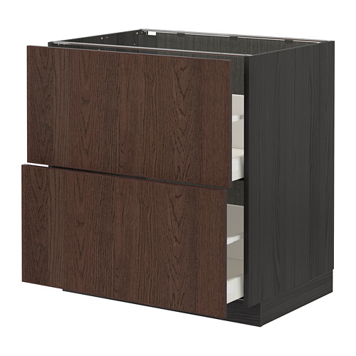 METOD/MAXIMERA base cb 2 fronts/2 high drawers