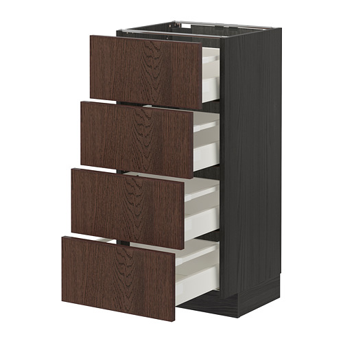 METOD/MAXIMERA base cab 4 frnts/4 drawers