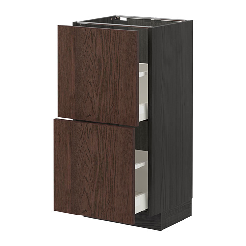 METOD/MAXIMERA base cabinet with 2 drawers