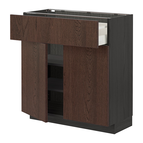 METOD/MAXIMERA base cabinet with drawer/2 doors