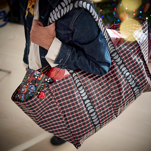 VINTERFINT, carrier bag, large