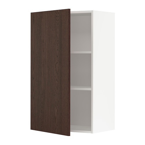 METOD wall cabinet with shelves