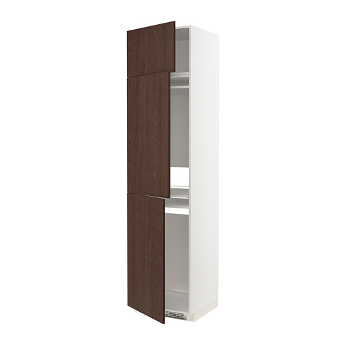 METOD high cab f fridge/freezer w 3 doors