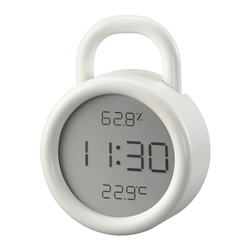 ÖRNVRÅK, clock with hygro-/thermometer