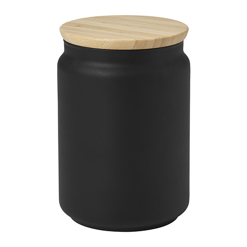 EKLATERA jar with lid