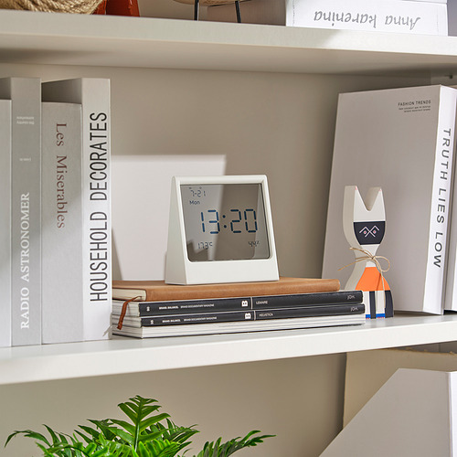 RÖDBENA, alarm clock with hygro-/thermometer