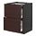 METOD/MAXIMERA, base cab f hob/2 fronts/2 drawers