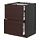 METOD/MAXIMERA, base cab f hob/2 fronts/3 drawers