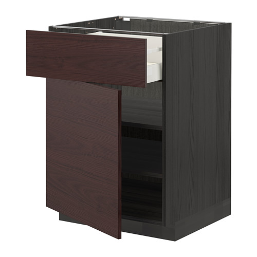 METOD/MAXIMERA, base cabinet with drawer/door