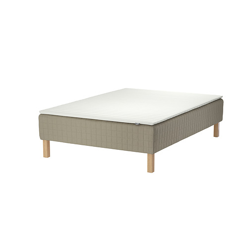 SKÅRER sprung base incl. mattress pad