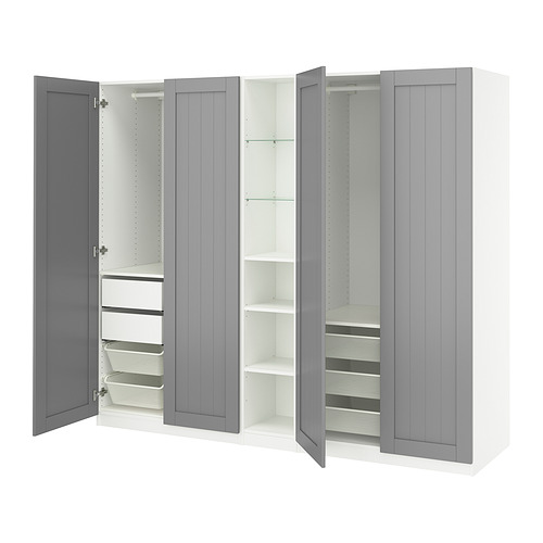 PAX/GULLABERG, fataskápur