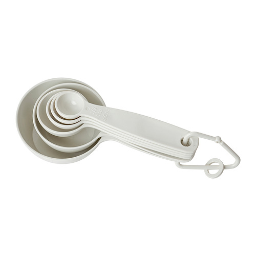 UPPFYLLD, measuring cup, set of 6