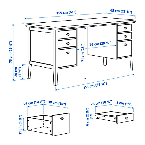 GULLABERG desk