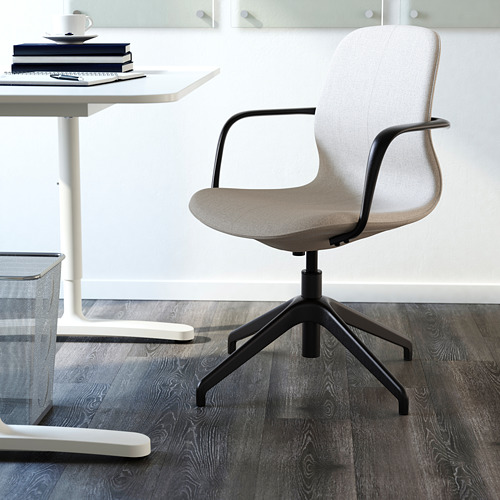 LÅNGFJÄLL, conference chair with armrests