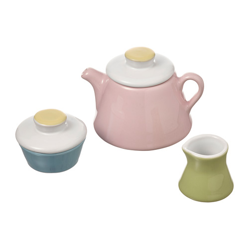 DUKTIG, 3-piece tea playset