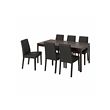 EKEDALEN/BERGMUND borð og sex stólar