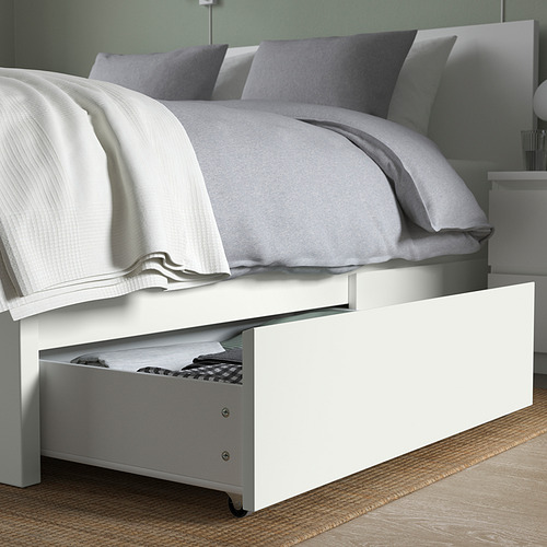 MALM, bed storage box for high bed frame