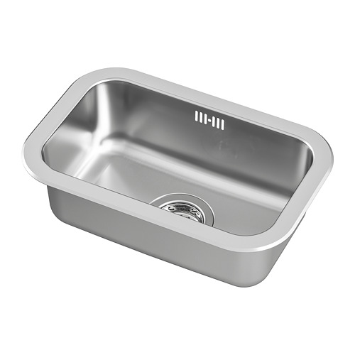 BOHOLMEN, inset sink, 1 bowl