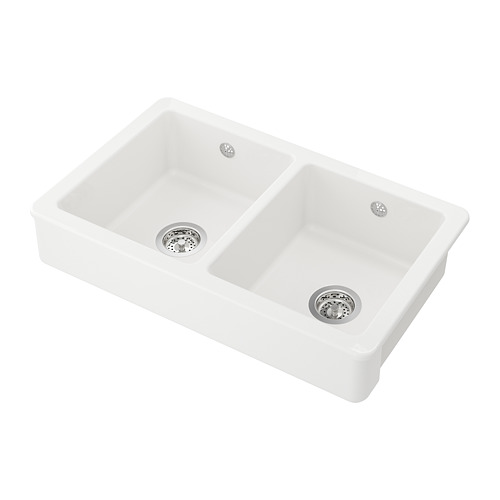 HAVSEN, sink bowl, 2 bowls w visible front