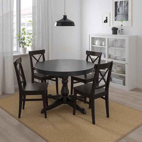 INGATORP/INGOLF, table and 4 chairs