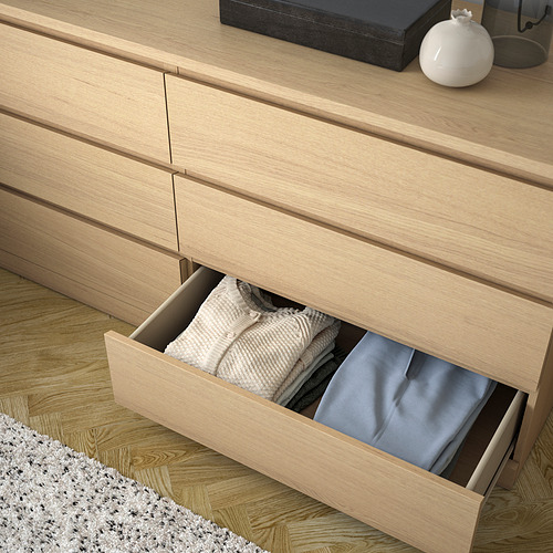 MALM, chest of 6 drawers