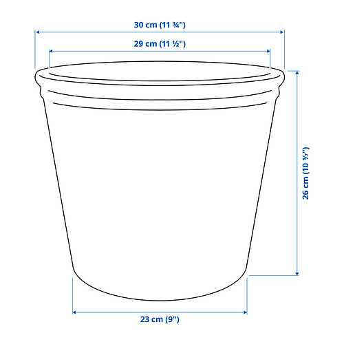 KÖRSBÄRSBJÖRK blómapottur