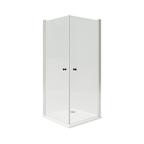 OPPEJEN/FOTINGEN, shower enclosure with 2 doors/tray